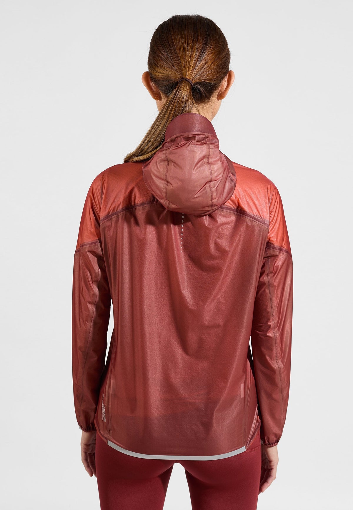 The Dual Dry Performance Knit waterproof insulated running jacket