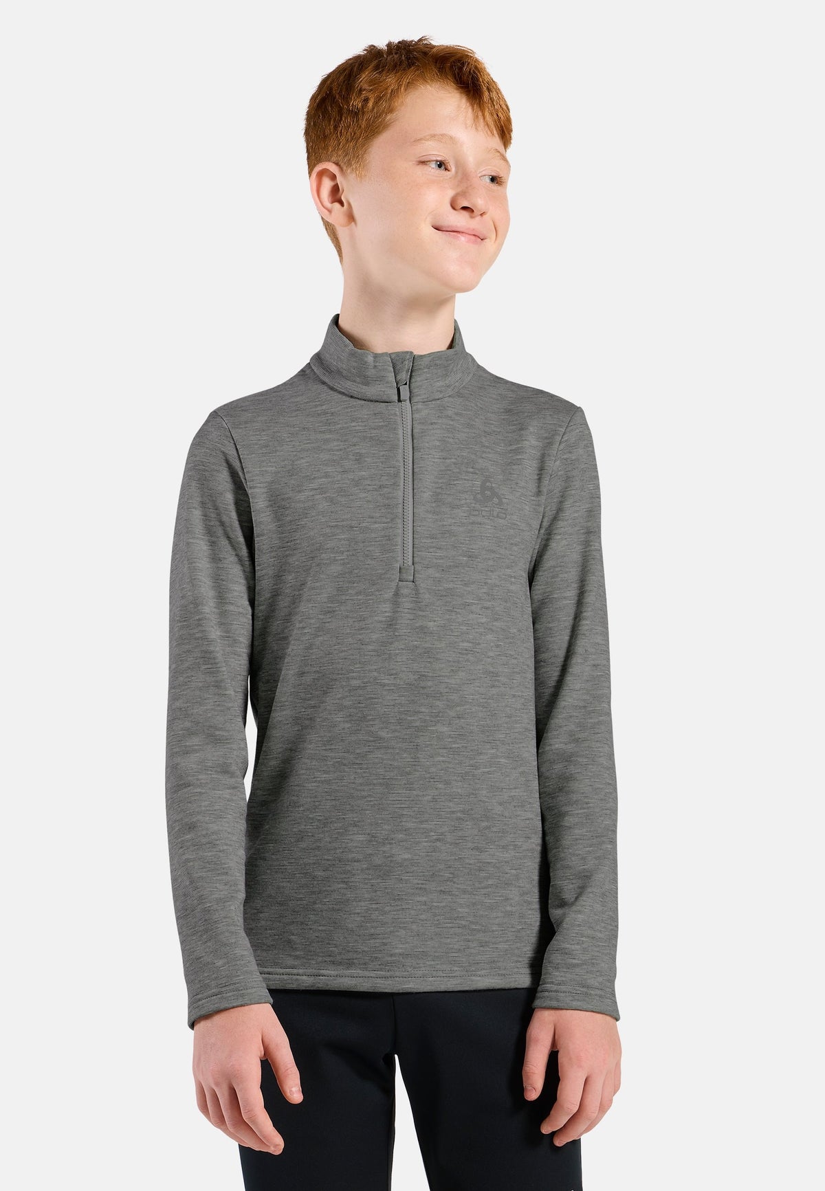 The Berra kids' half-zip mid layer