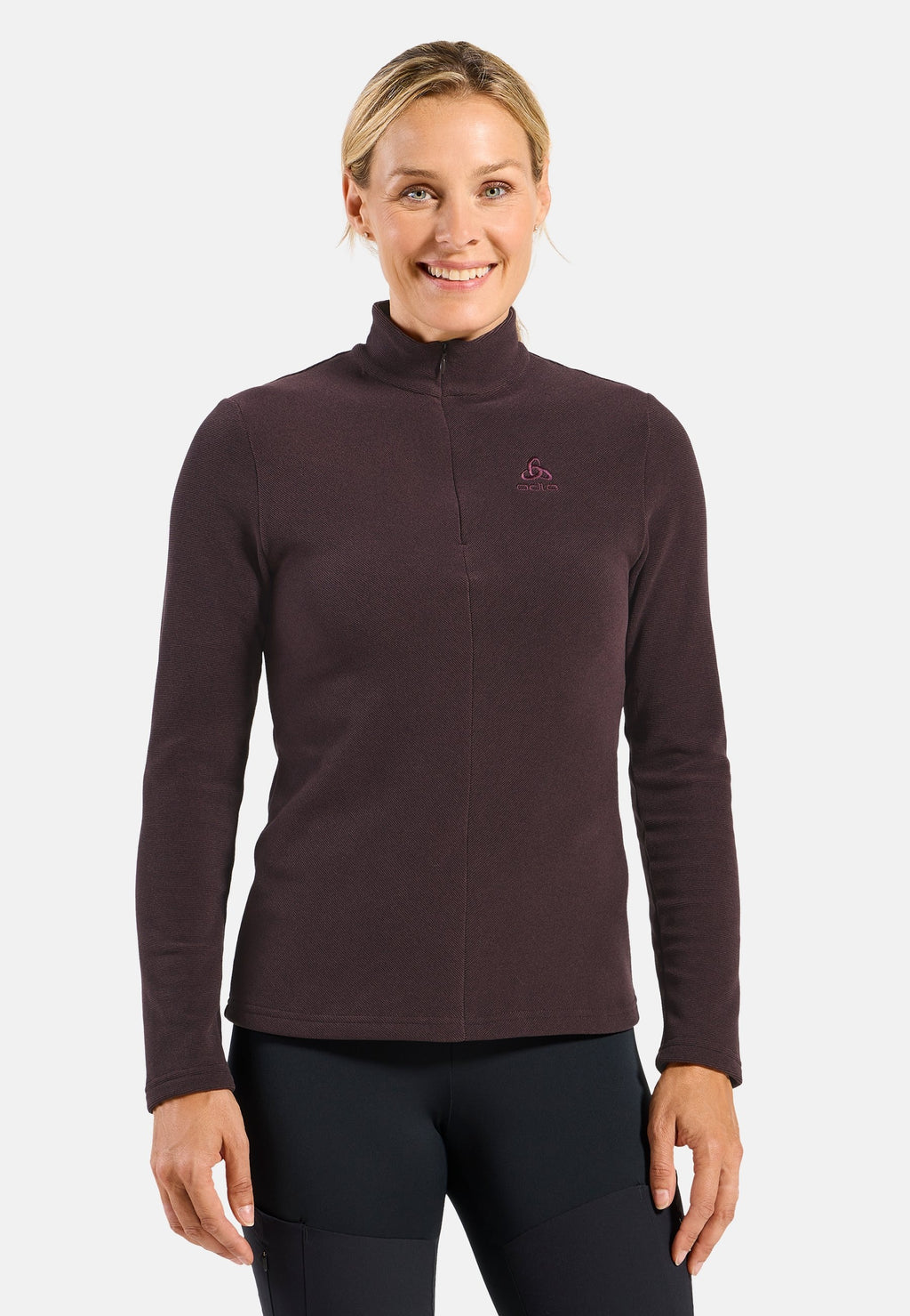 The women's Roy half-zip mid layer
