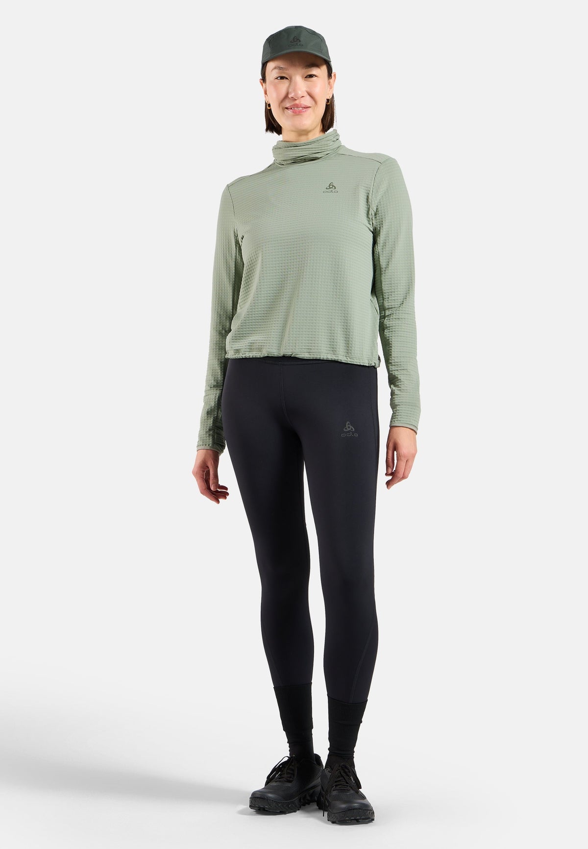 The Essentials Thermal turtleneck running mid layer
