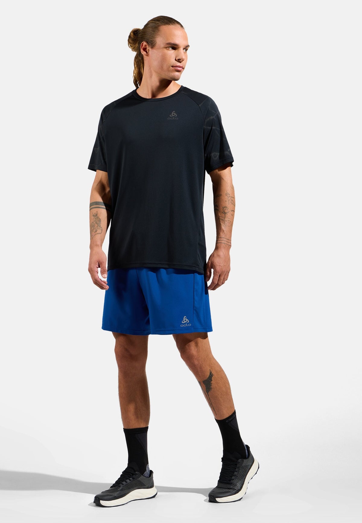 The Essentials print running t-shirt