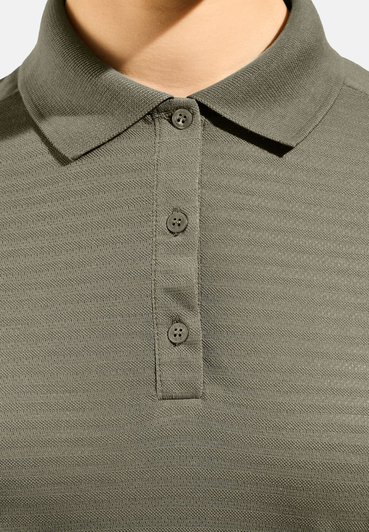 The Ascent natural polo shirt