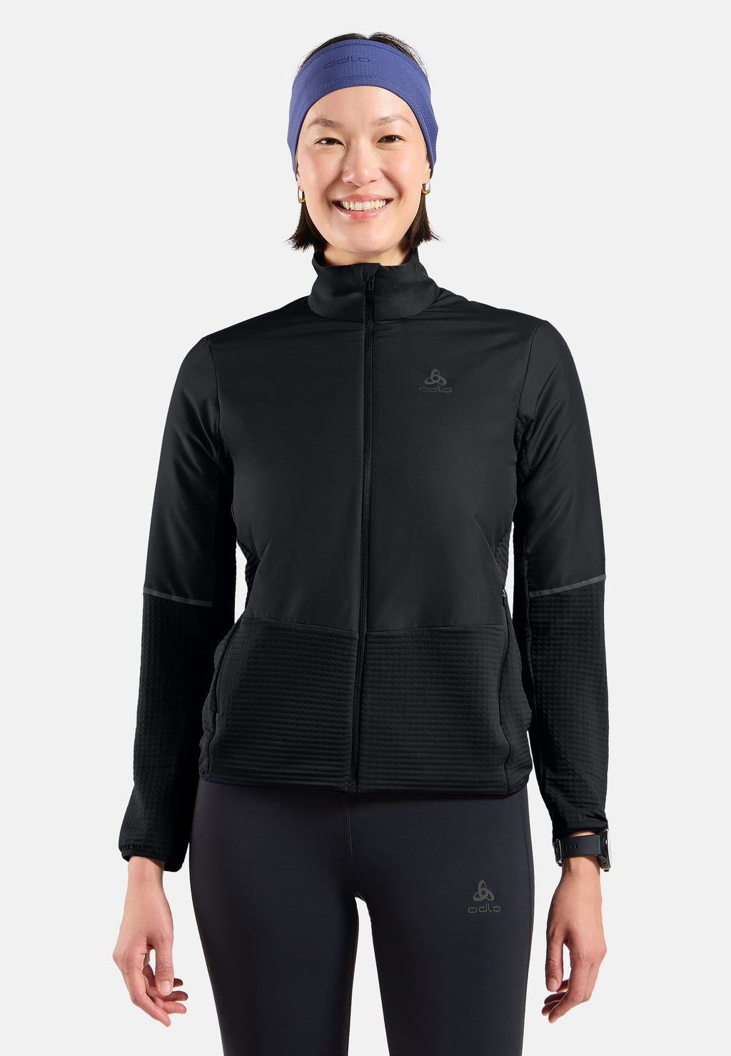 The Essentials Insulator hybrid running jacket