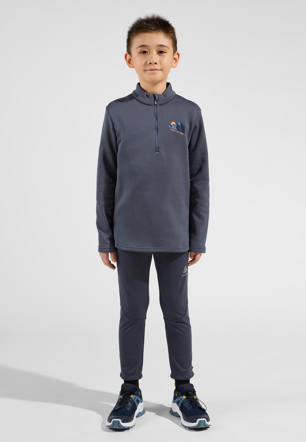 The Berra graphic half zip