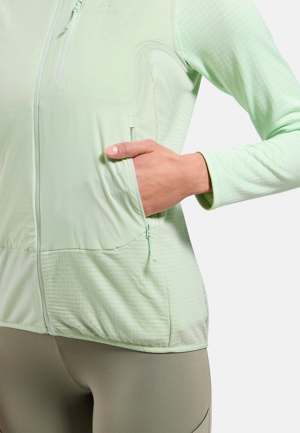 The Ascent wool insulated hybrid vest
