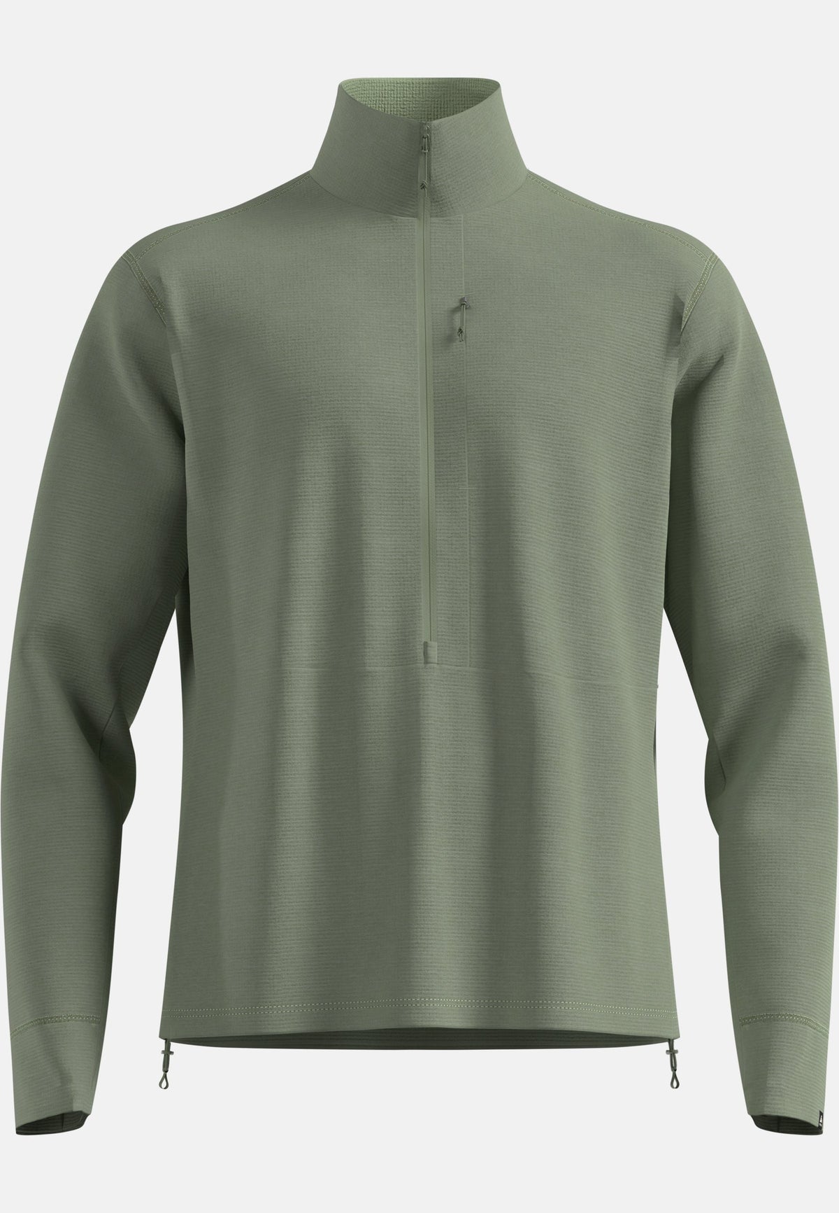 The Essentials grid fleece half-zip multisport mid layer