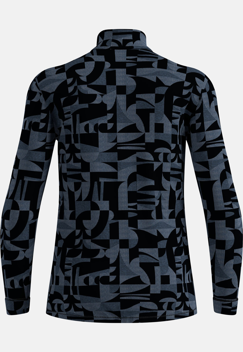 The Natural Merino Warm Jacquard Base Layer Half-Zip