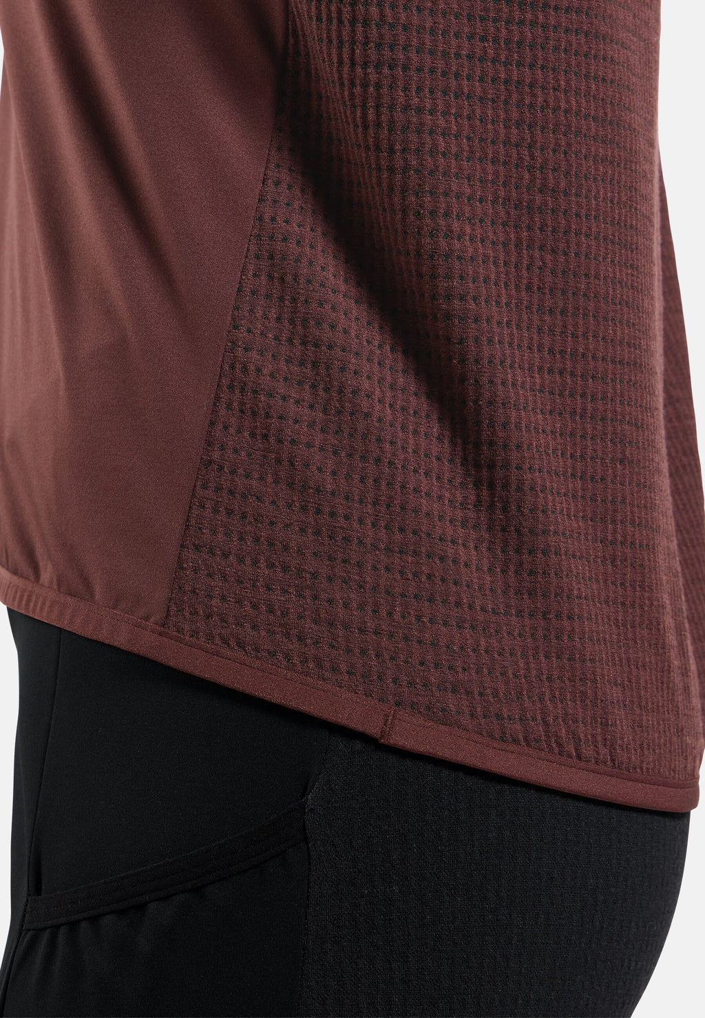 The Zeroweight Pro Performance Wool windproof seamless hooded mid layer
