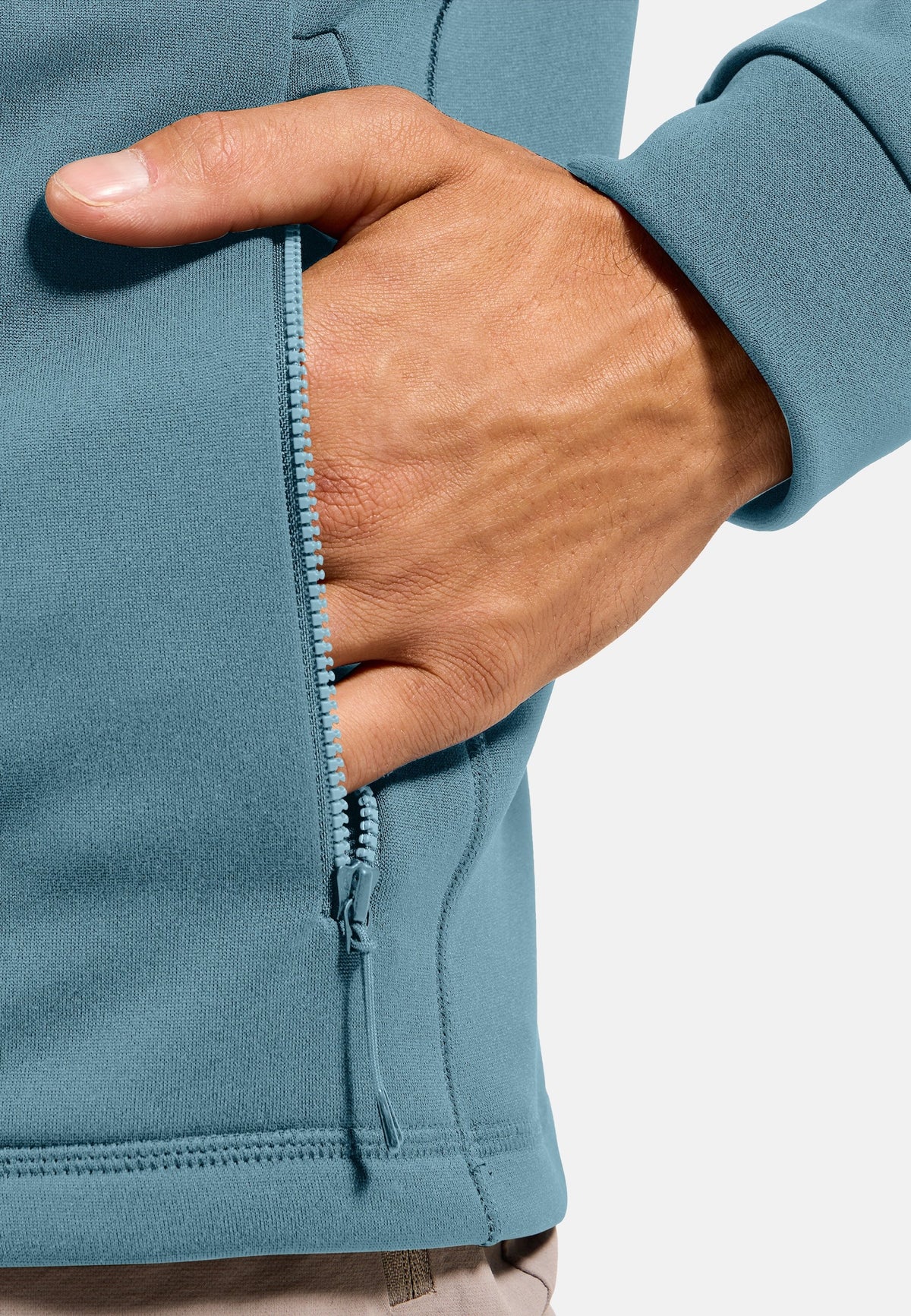 The Berra mid layer zip