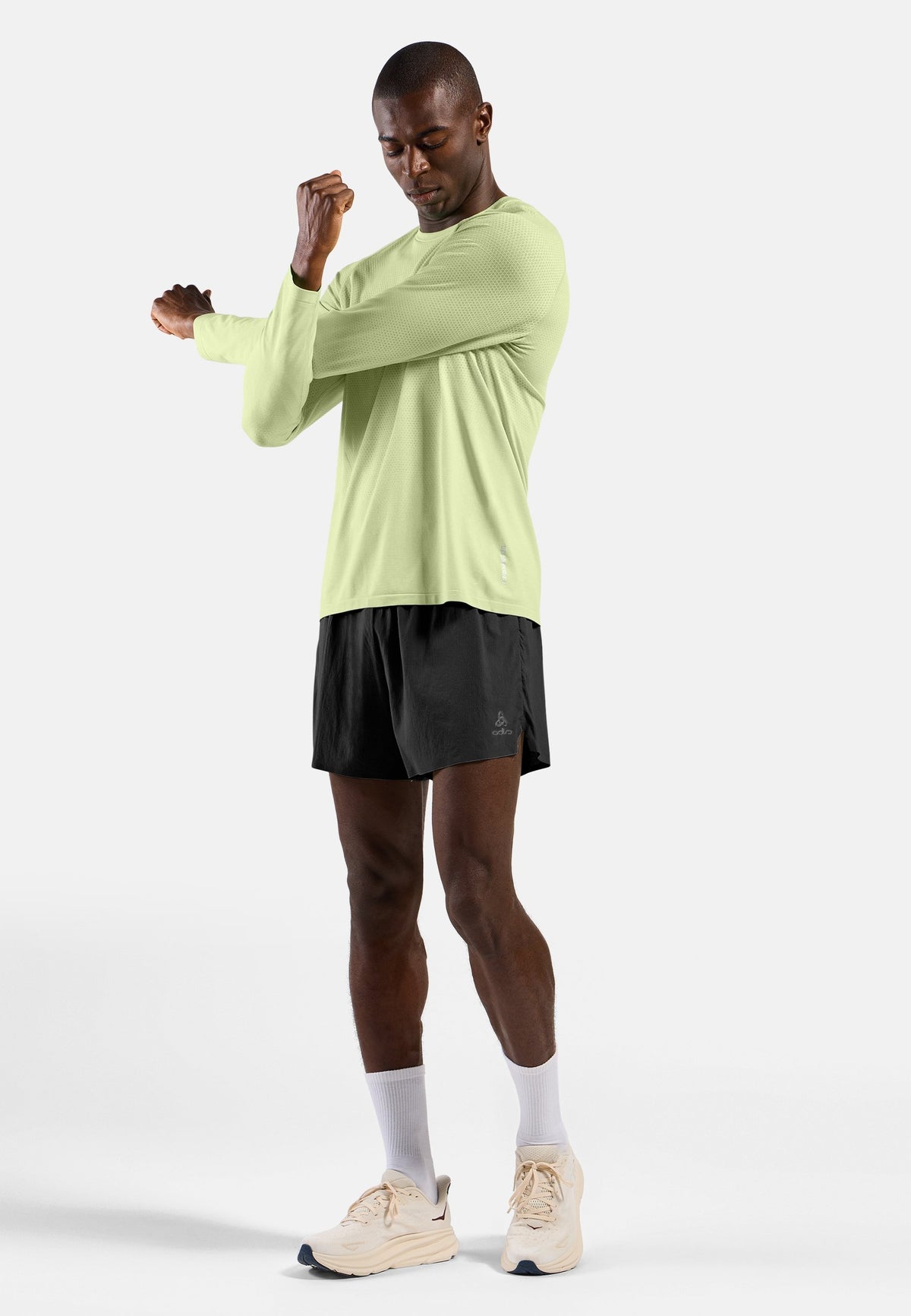 The Essentials seamless long sleeve running t-shirt