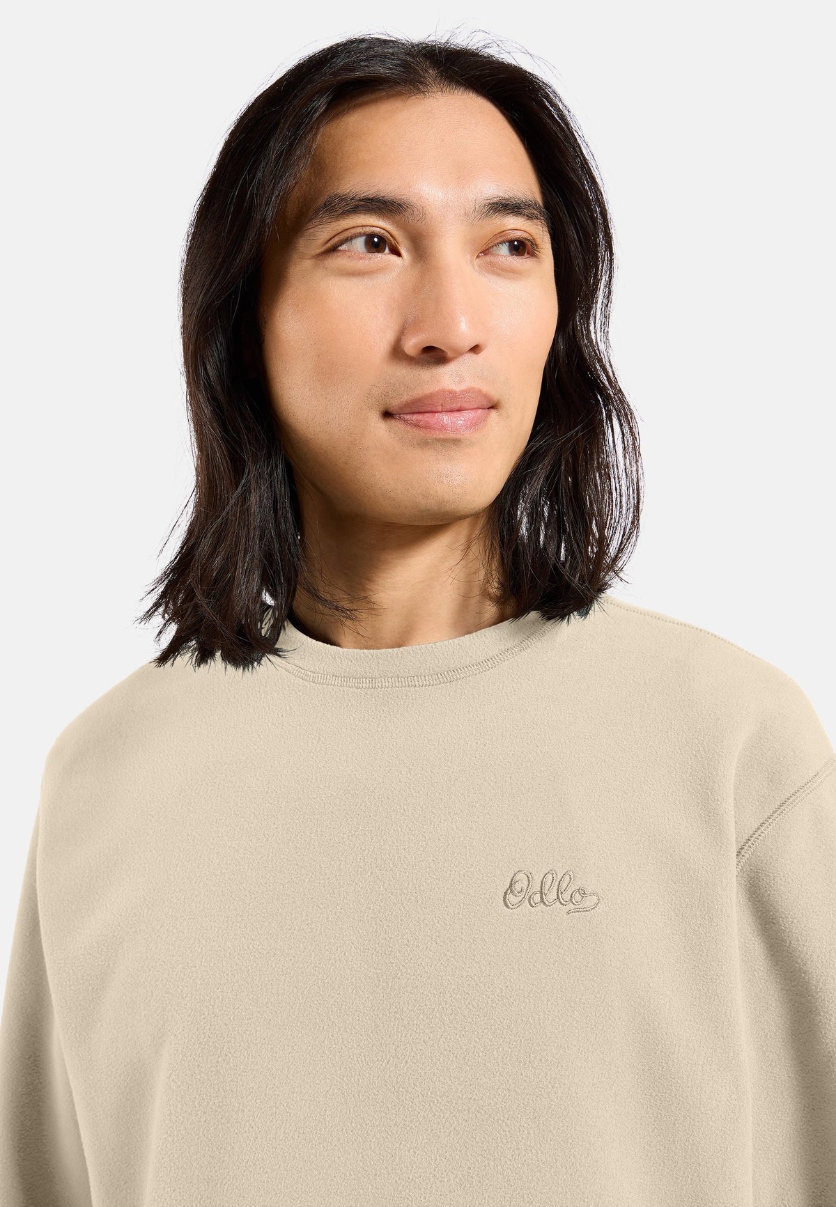 The Essentials classic fleece crewneck multisport mid layer