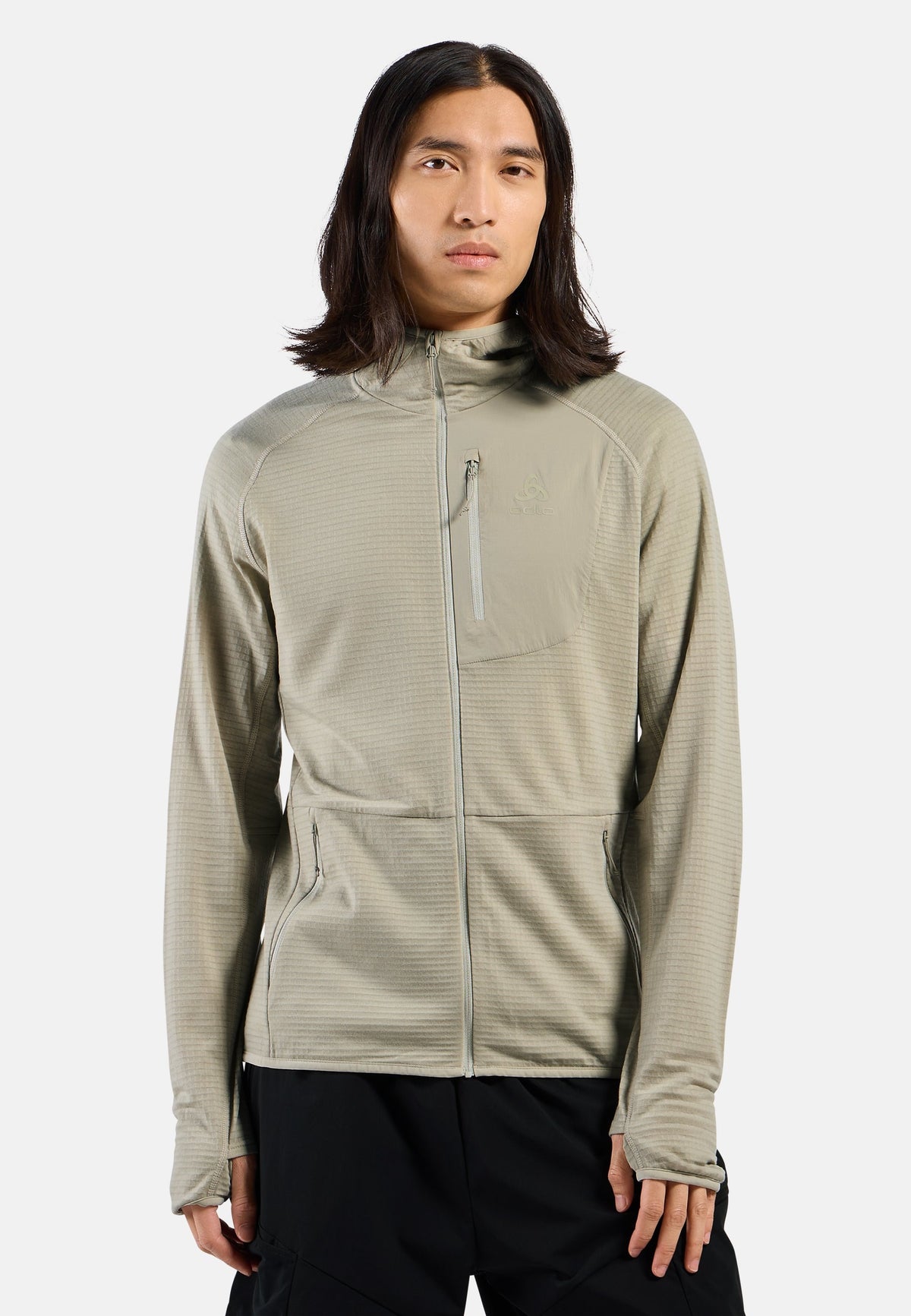The Ascent mid layer hooded zip