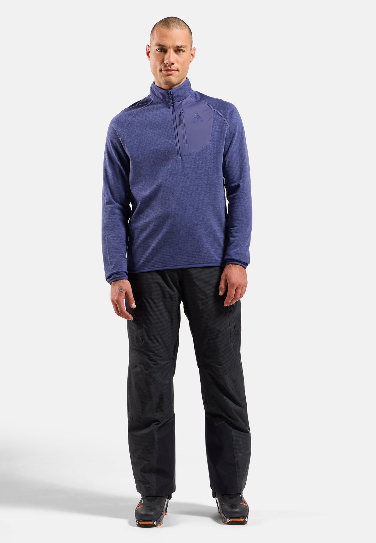 The Ascent half-zip mid layer