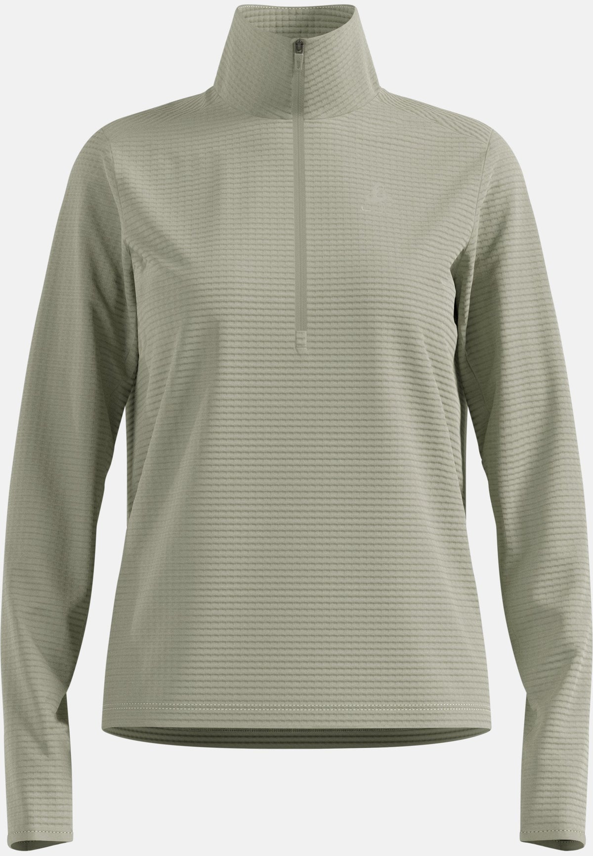 The Essentials Thermal half-zip running mid layer