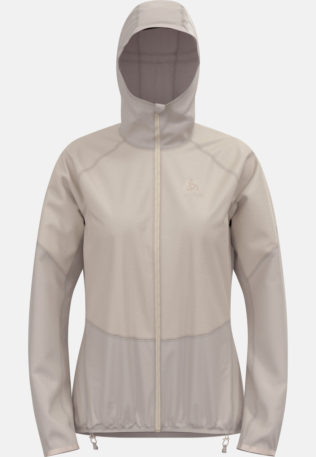 The Dual Dry Performance Knit waterproof insulated running jacket