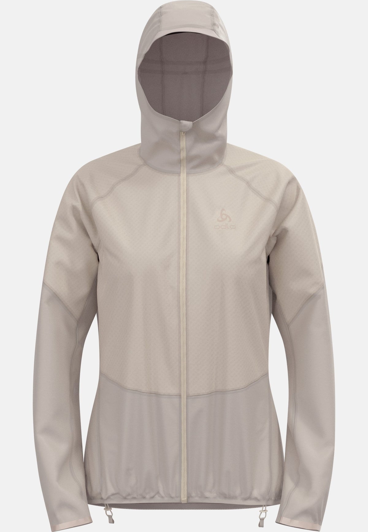The Dual Dry Performance Knit waterproof insulated running jacket
