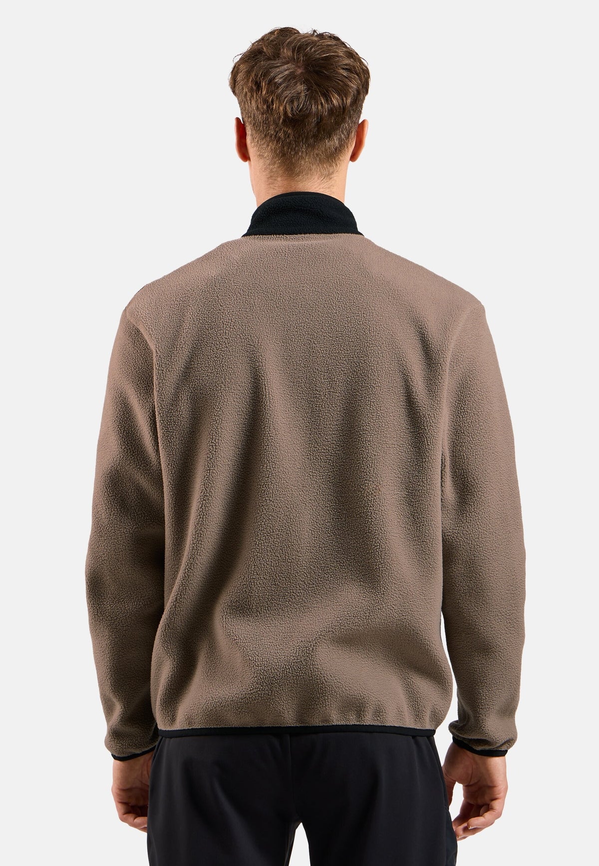 The Essentials high-pile full-zip mid layer