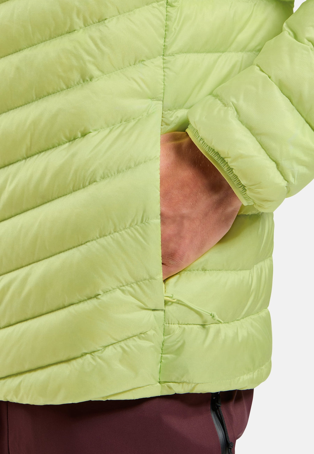 The X-Alp packable hooded down jacket