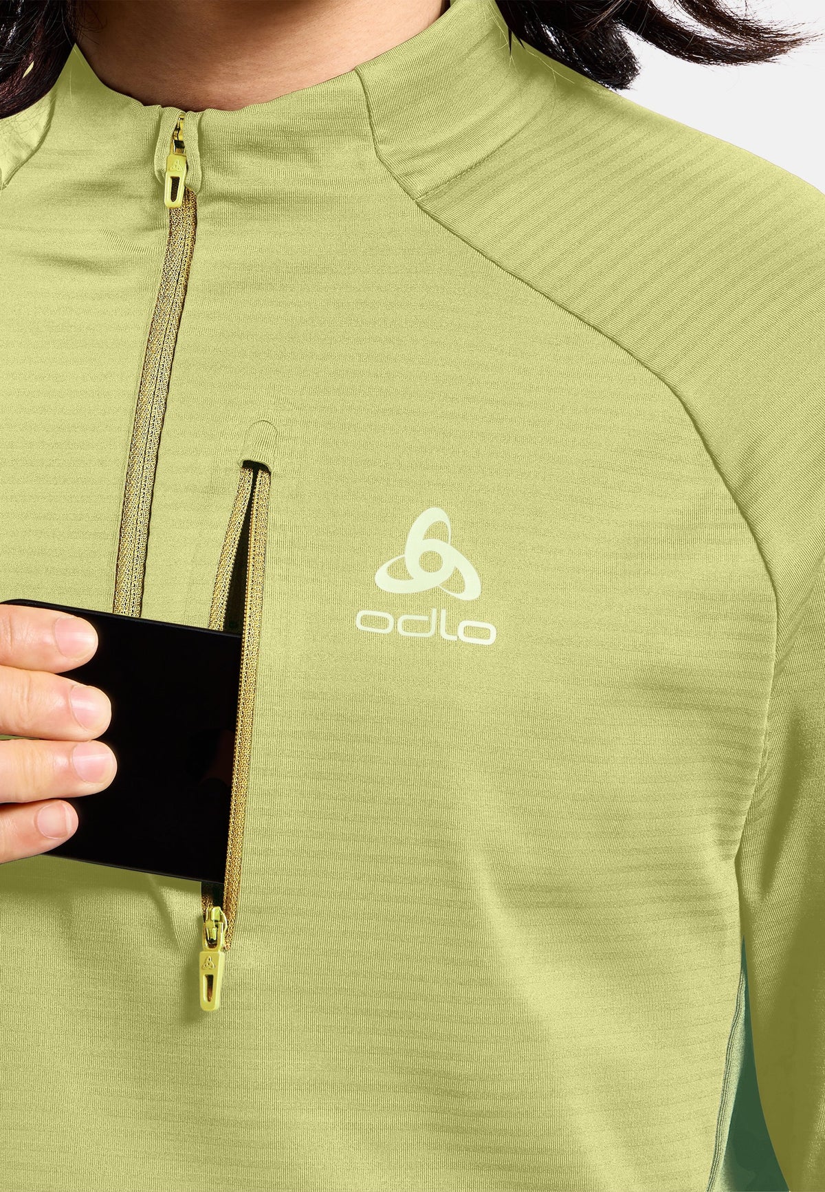 The Descent Ceramiwarm half zip mid layer
