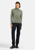 The Besso long sleeve half-zip mid layer