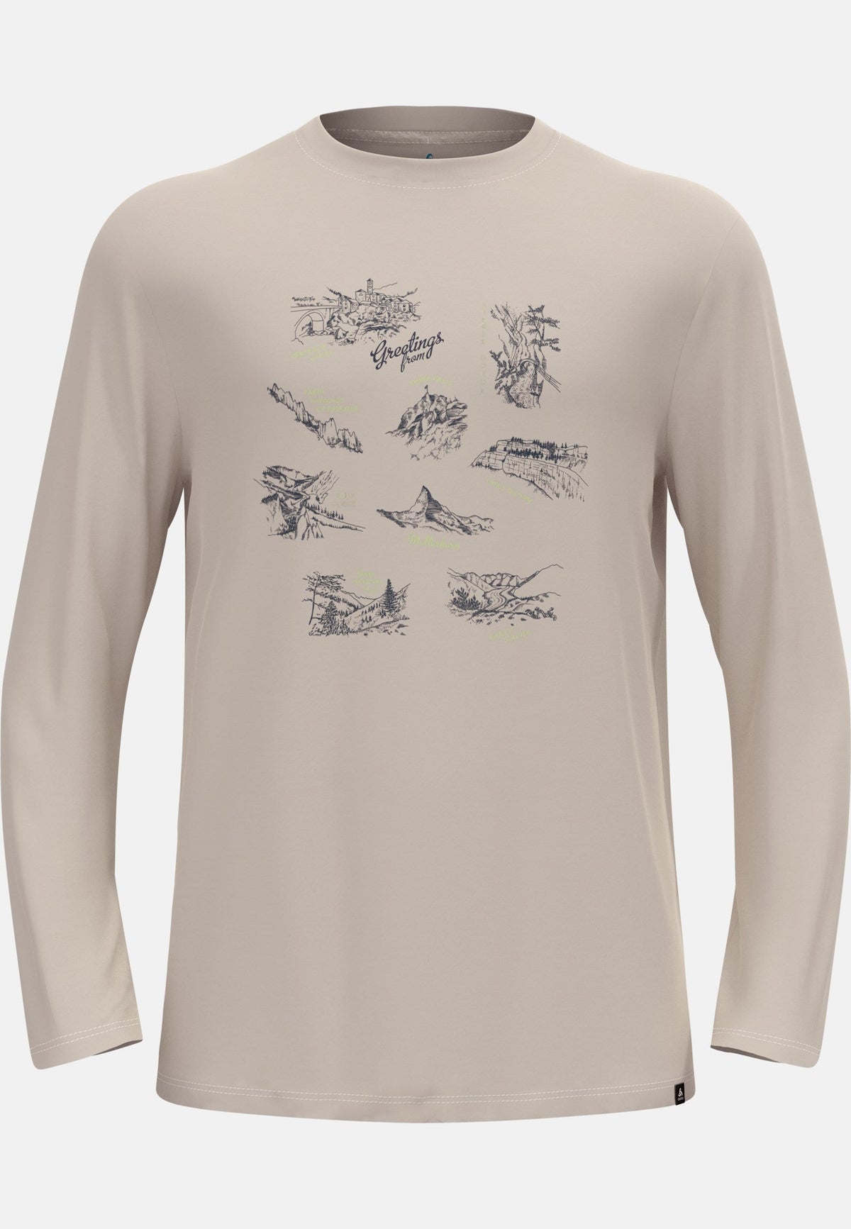 The Ascent merino 200 Swiss explorer long sleeve t-shirt