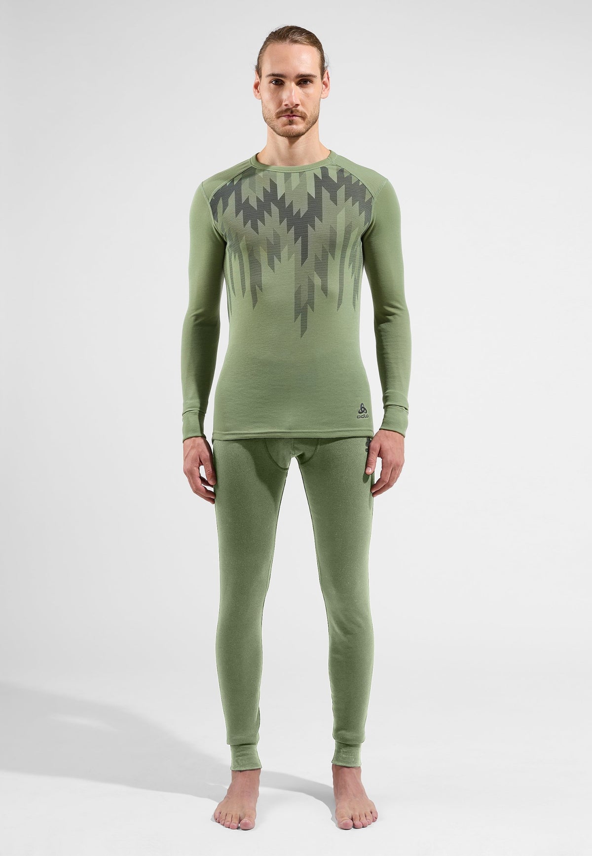 The Active Warm Graphic Base Layer Top