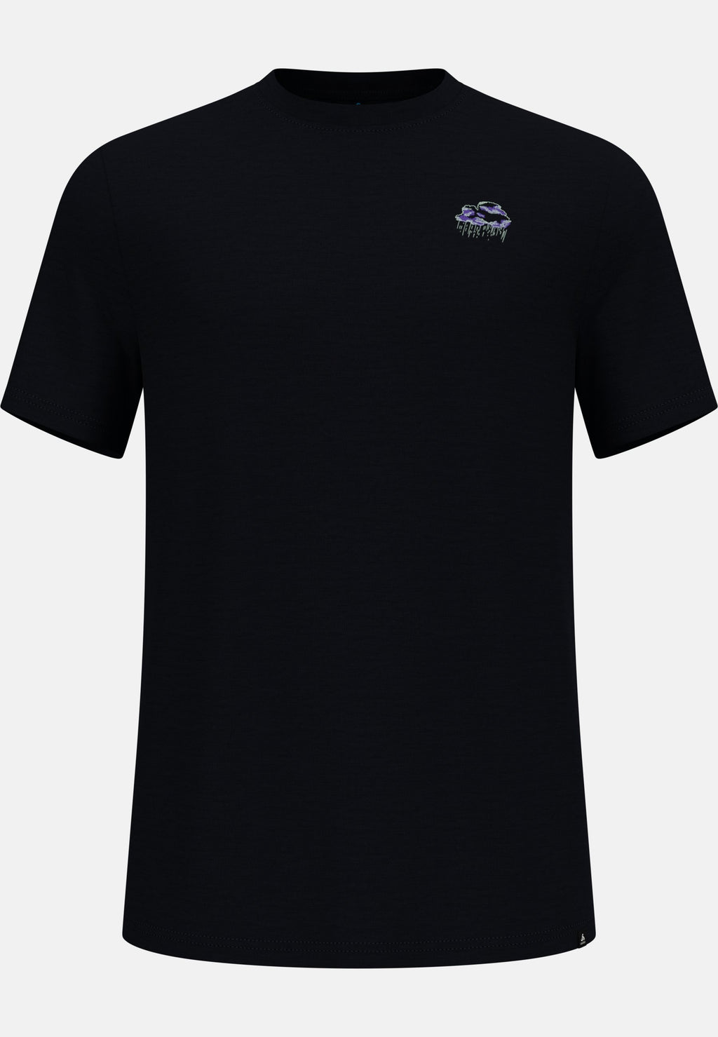 The Ascent merino 160 raincloud t-shirt