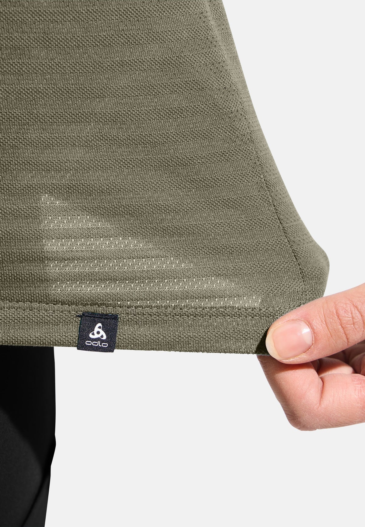 The Ascent natural polo shirt