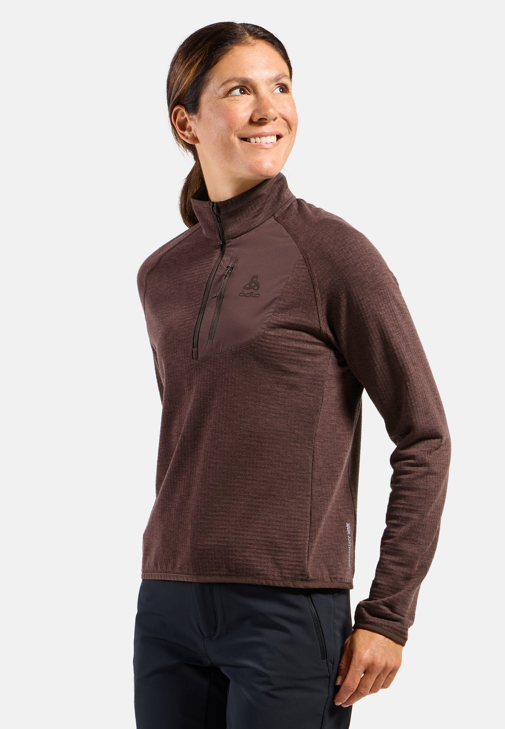 The Ascent half-zip mid layer