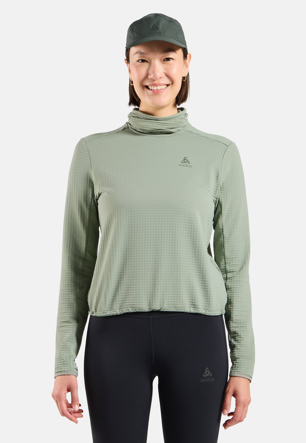 The Essentials Thermal turtleneck running mid layer