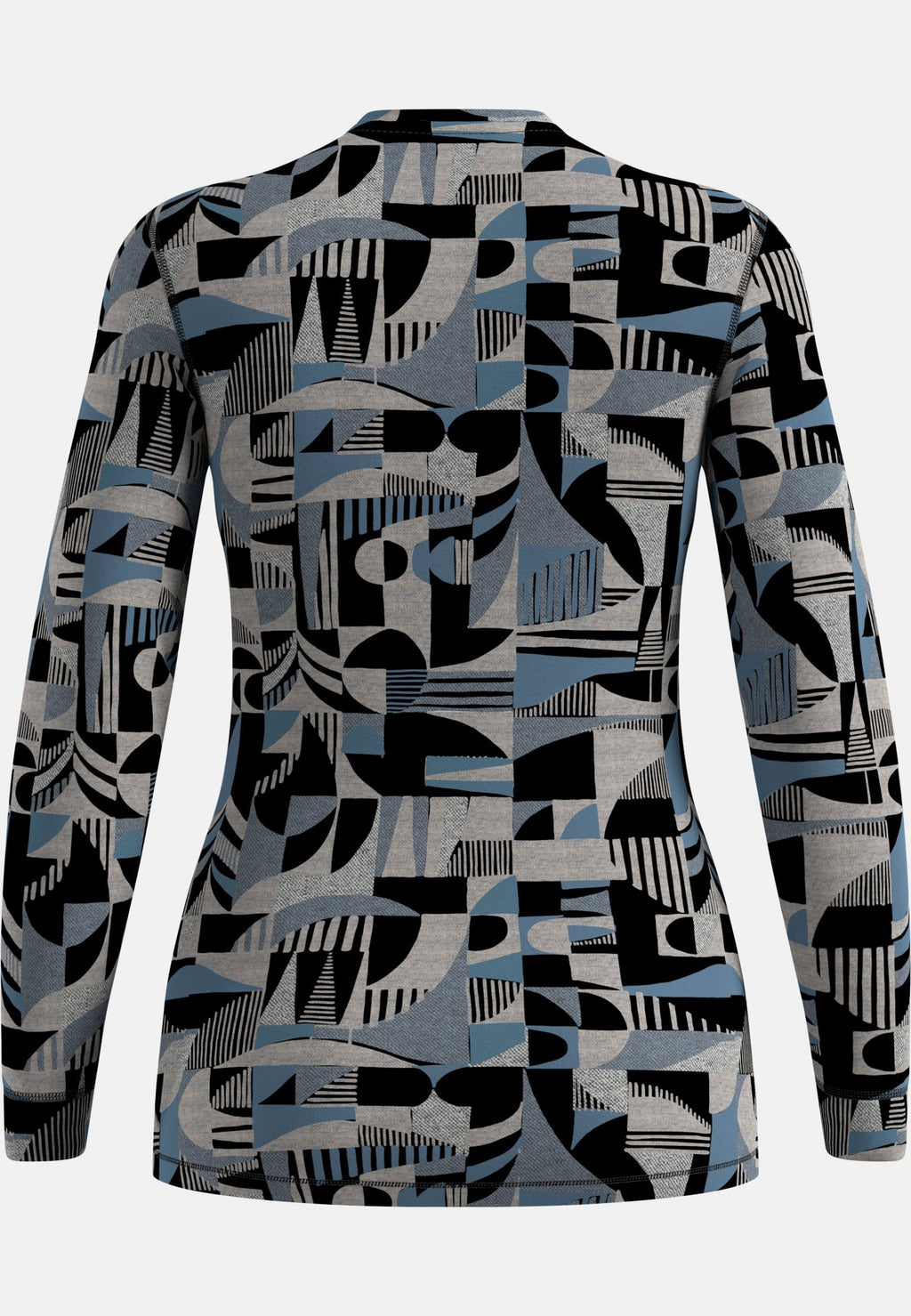 The Natural Merino Warm Jacquard Base Layer Top