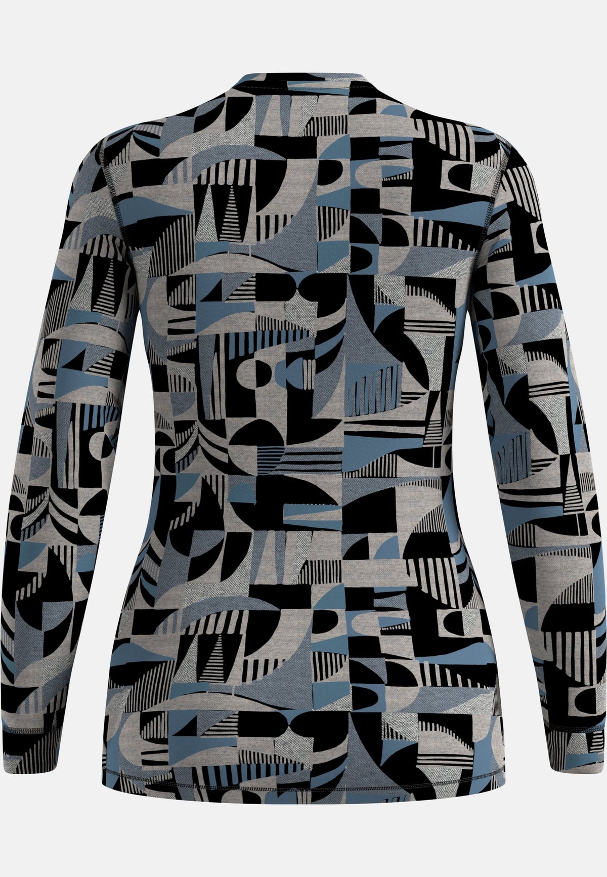 The Natural Merino Warm Jacquard Base Layer Top