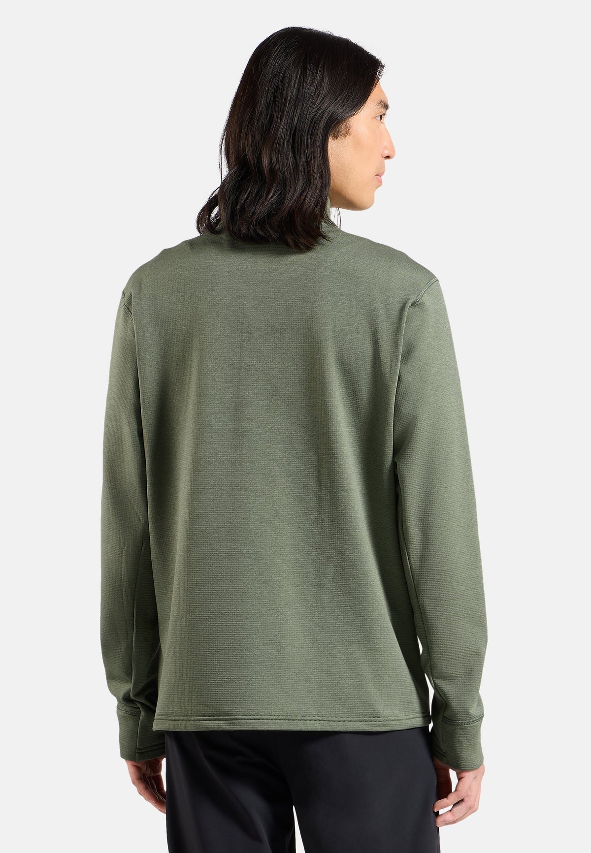 The Essentials grid fleece full-zip multisport mid layer