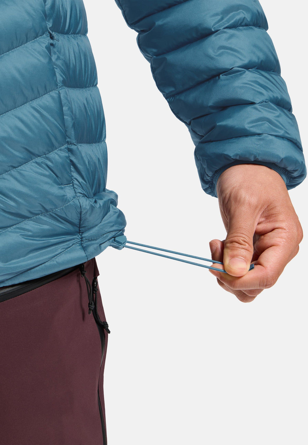 The X-Alp packable hooded down jacket