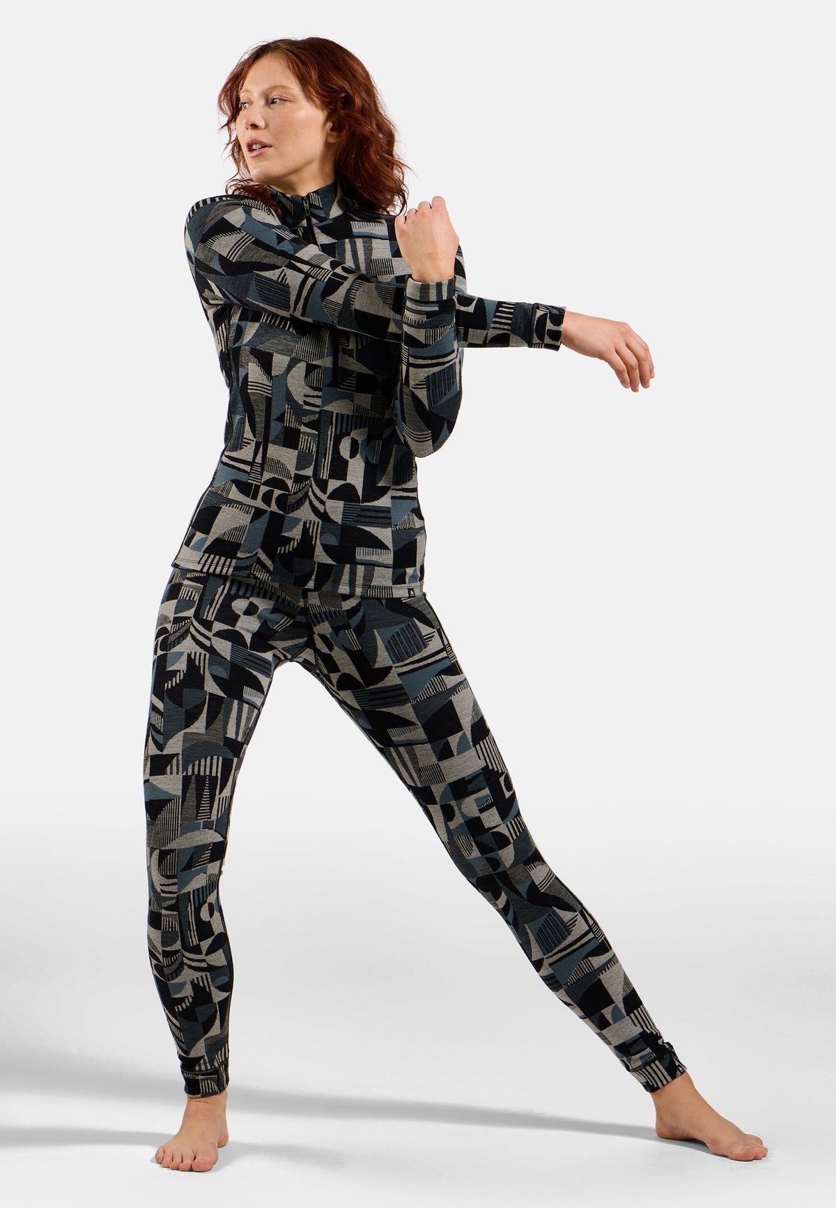 The Natural Merino Warm Jacquard Base Layer Bottoms