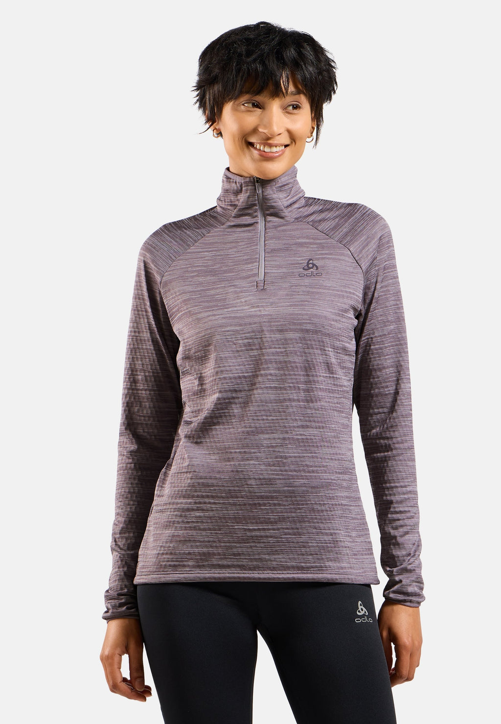 The women's Run Easy half-zip mid layer top
