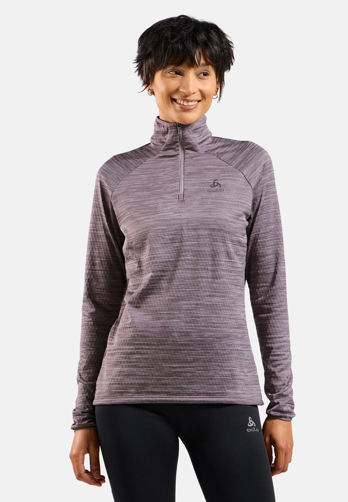 The women's Run Easy half-zip mid layer top