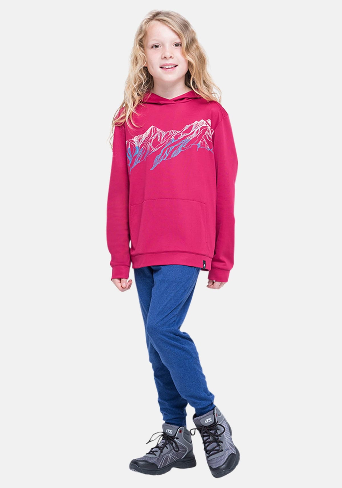 The WeAct kids' collection mid layer hoody