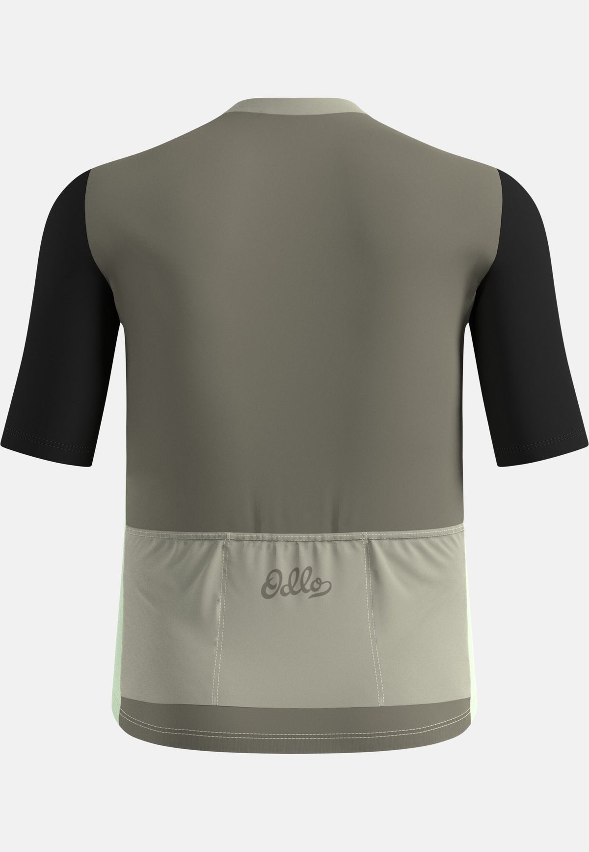The Essentials heritage print full-zip cycling jersey