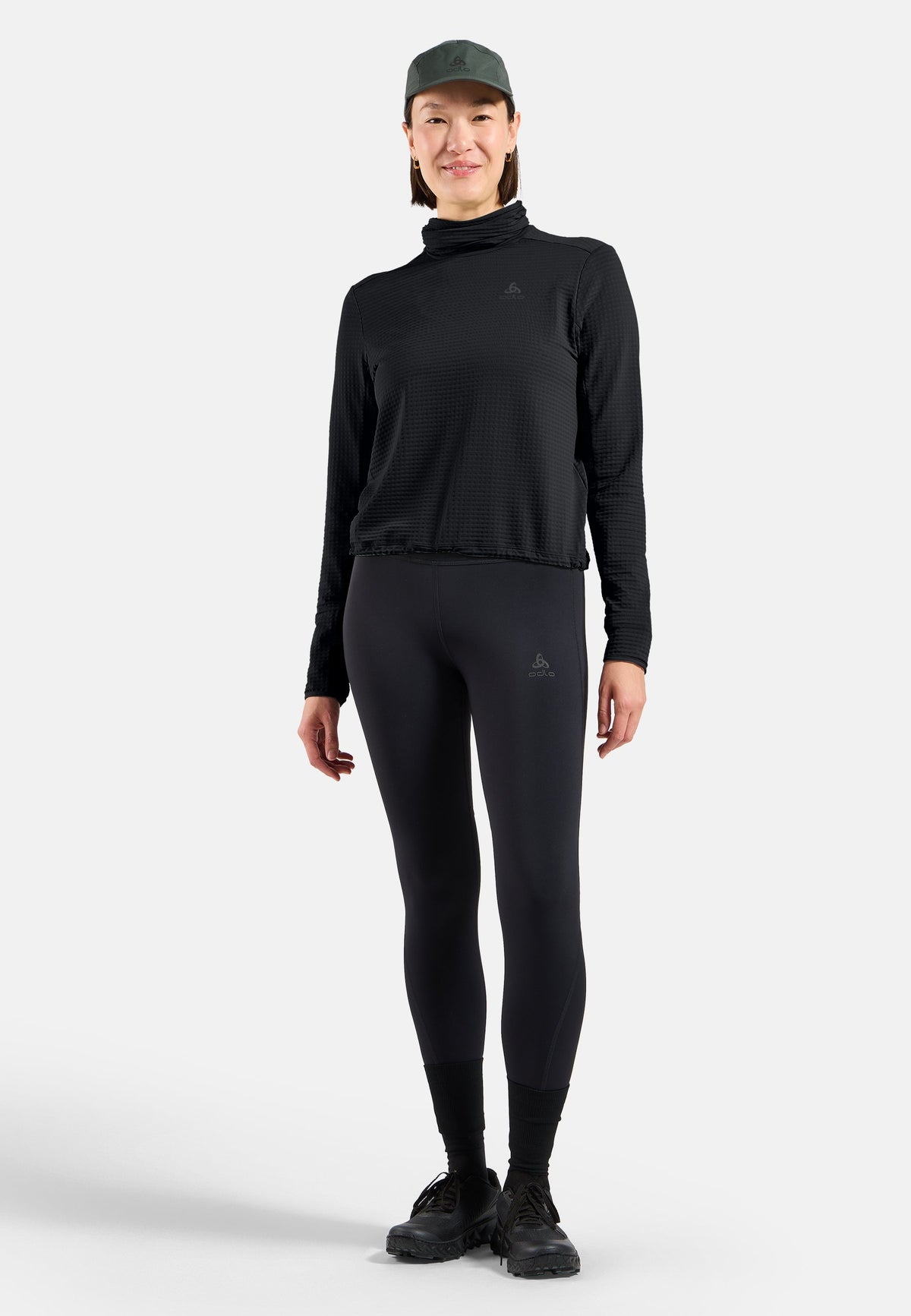 The Essentials Thermal turtleneck running mid layer