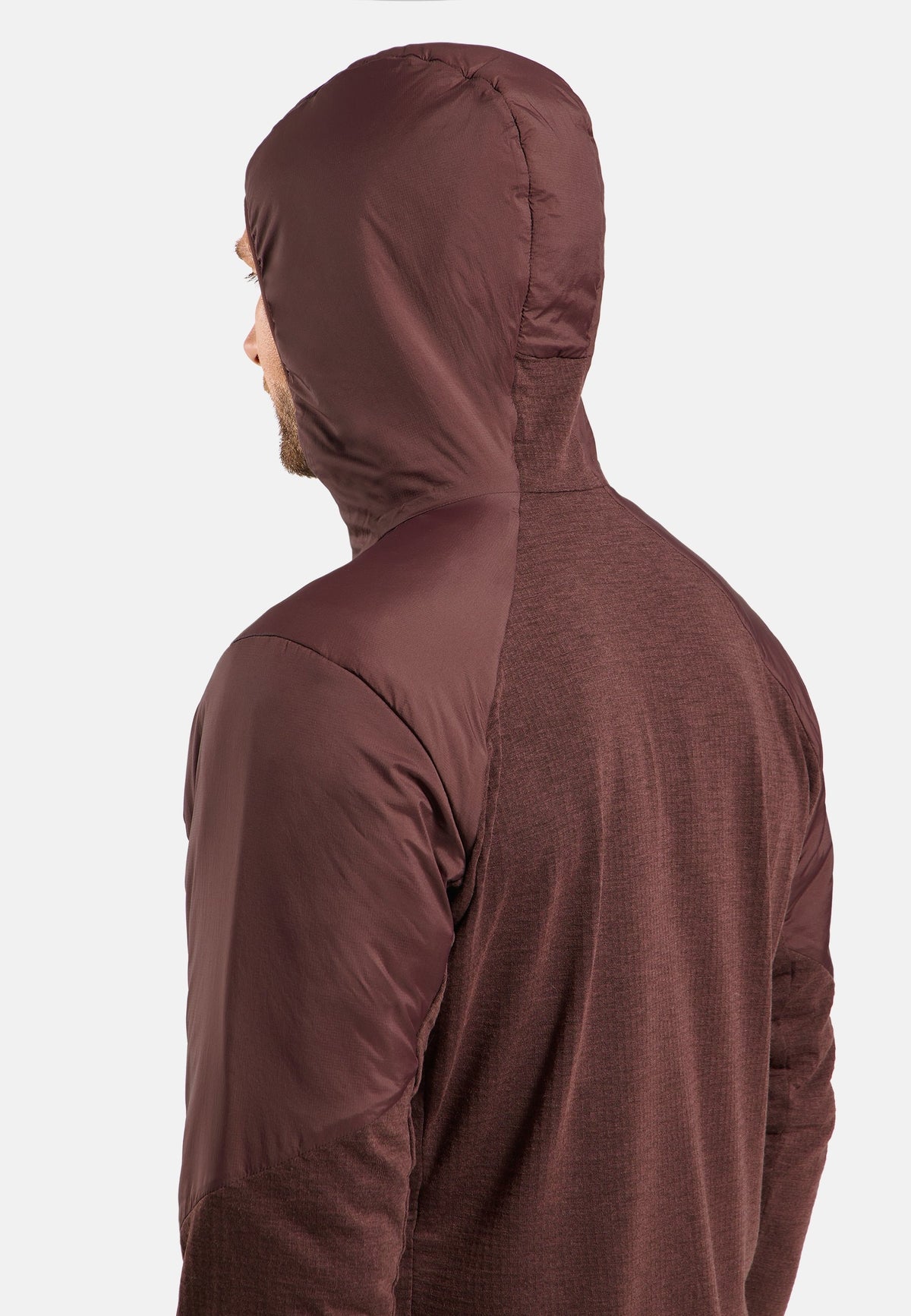 The Ascent wool insulated hybrid jacket