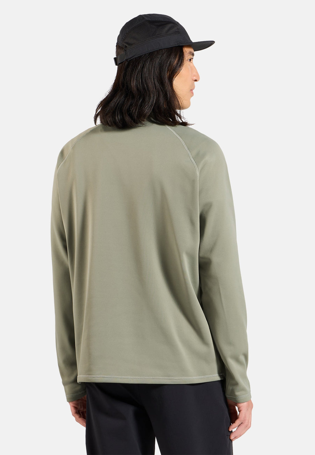 The Besso long sleeve half-zip mid layer