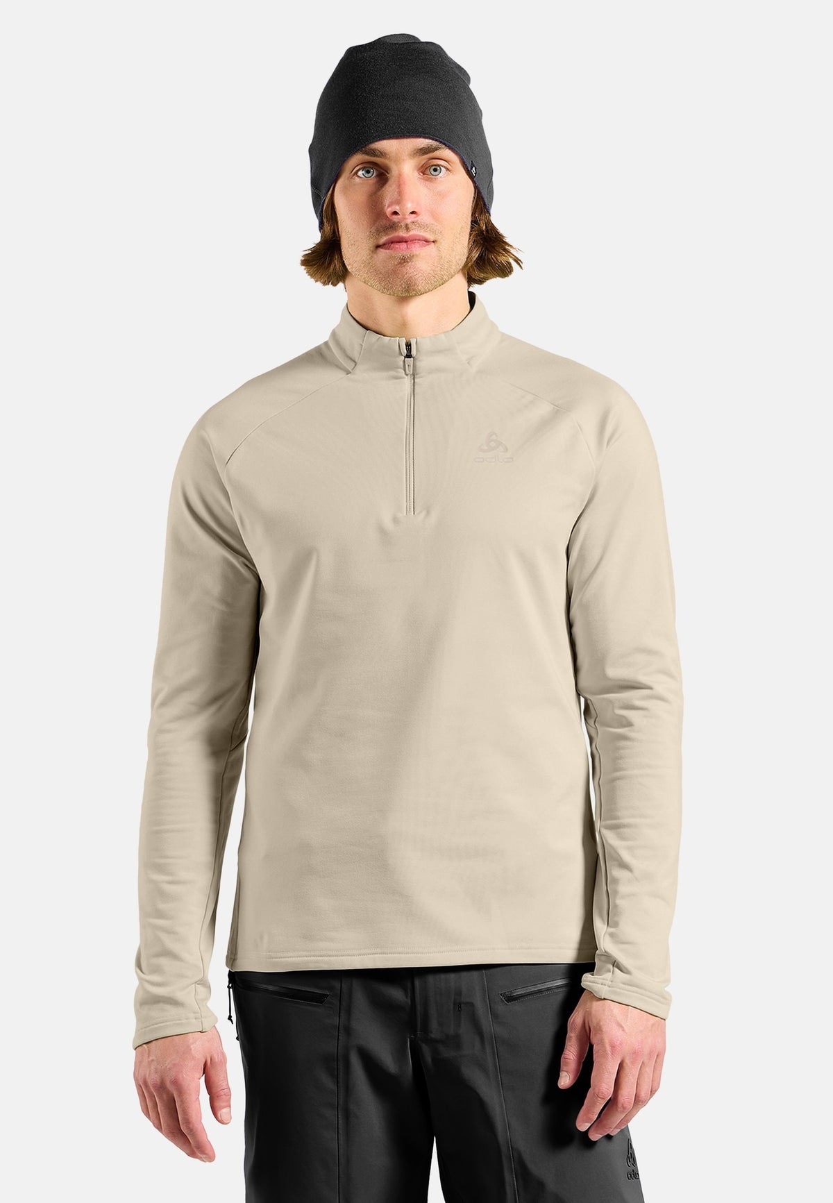 The Essentials Light half-zip mid layer