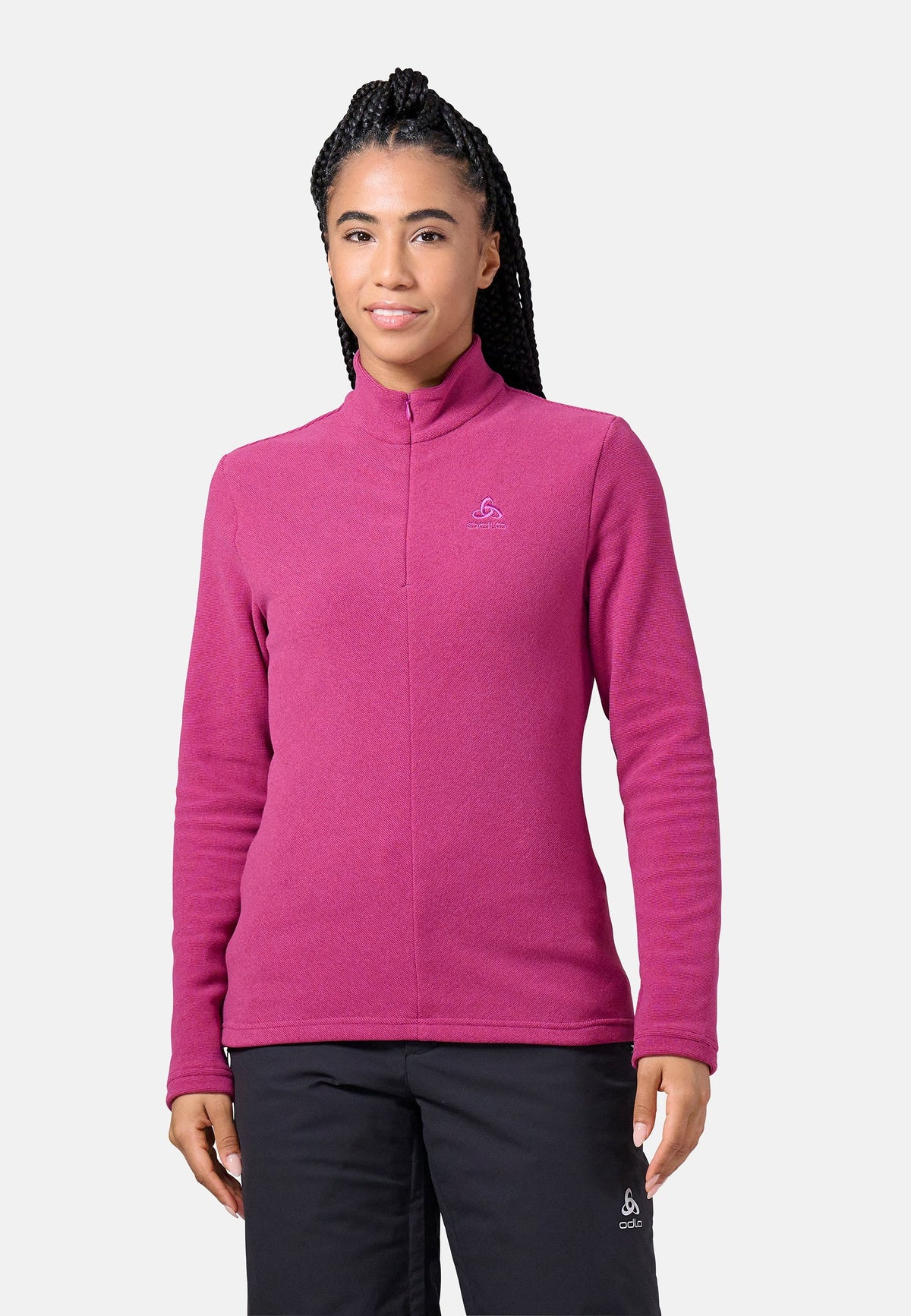 The women's Roy half-zip mid layer