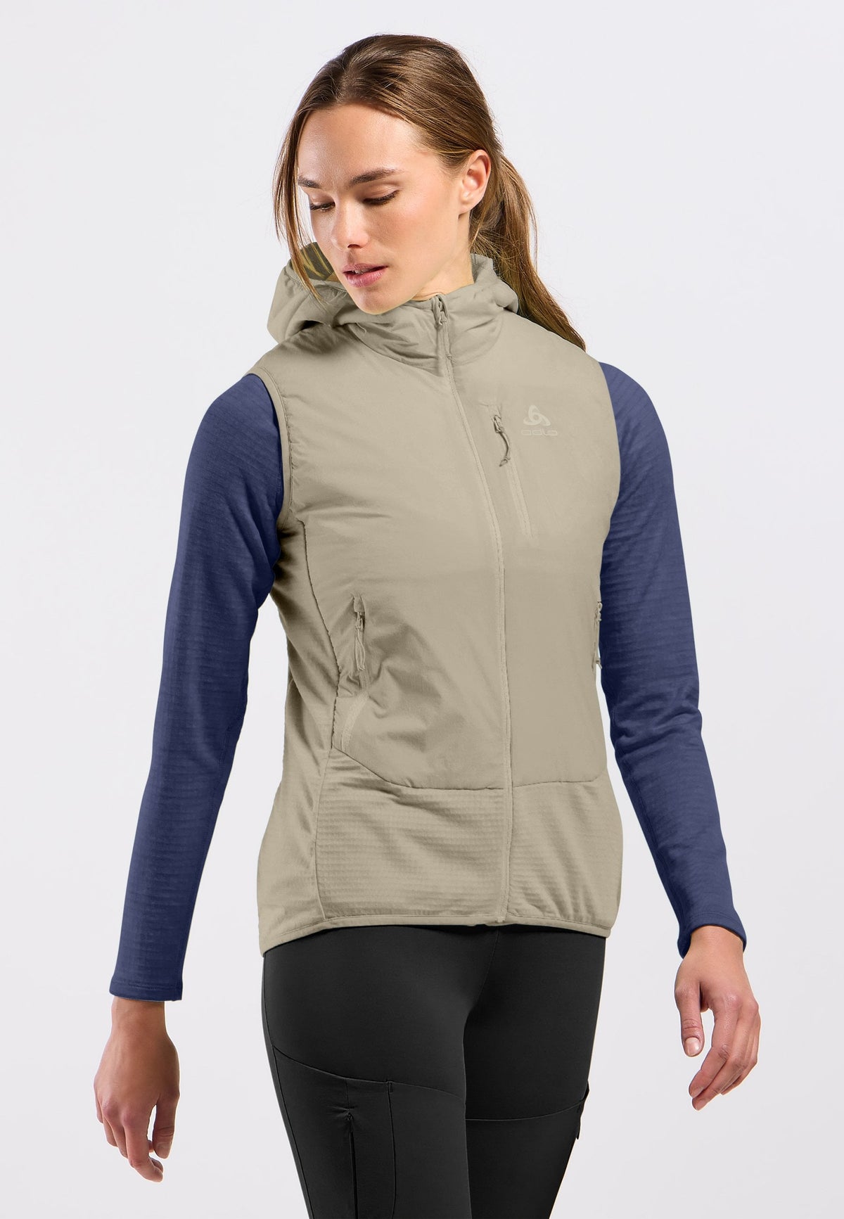 The Ascent wool insulated hybrid vest