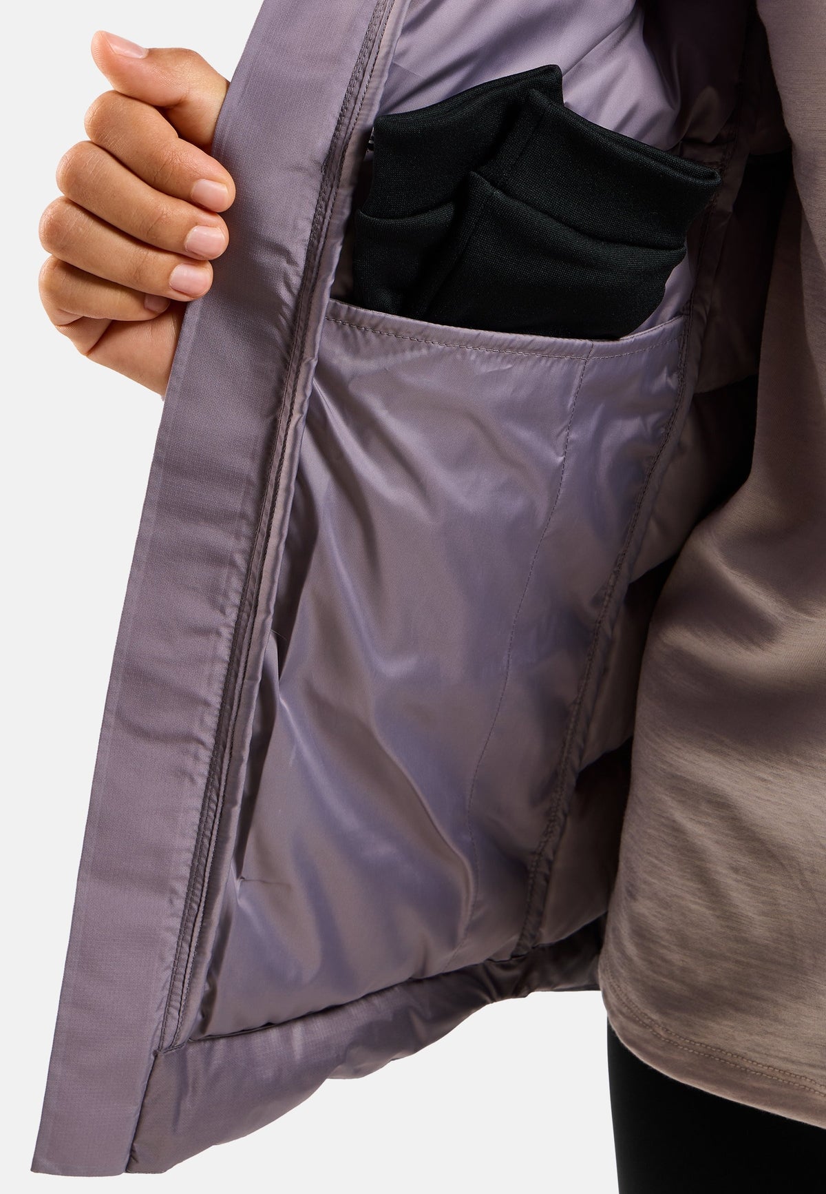 The Severin N-Thermic recycled down hooded jacket