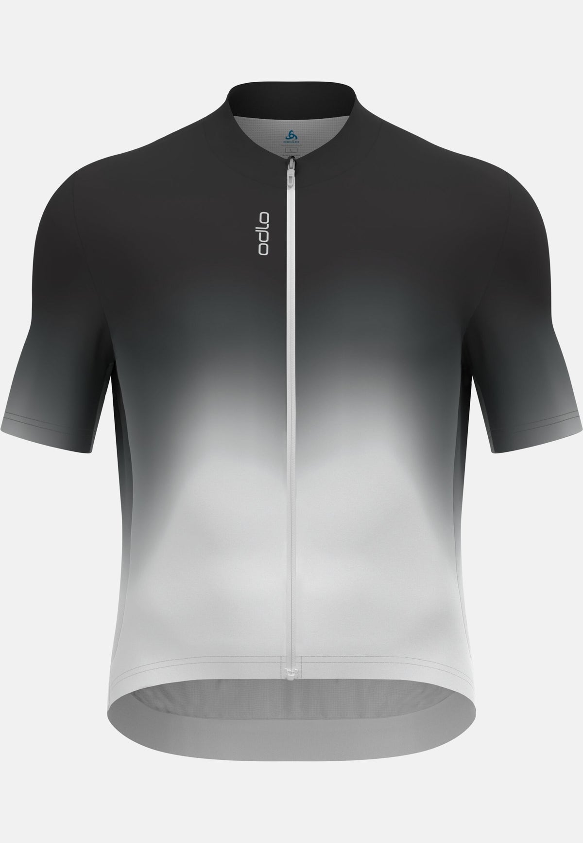 The Zeroweight Chill-Tec print short sleeve cycling jersey