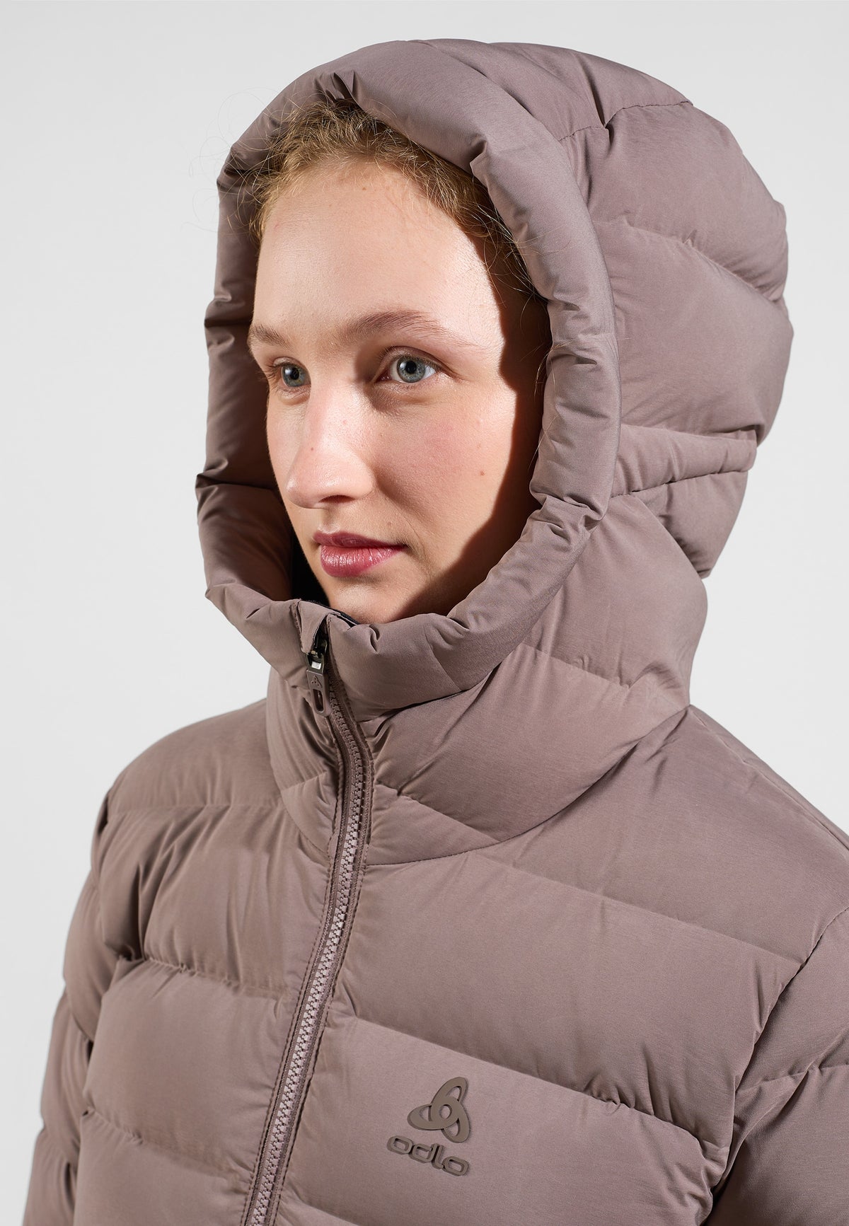 The Ascent N-Thermic recycled down hooded jacket