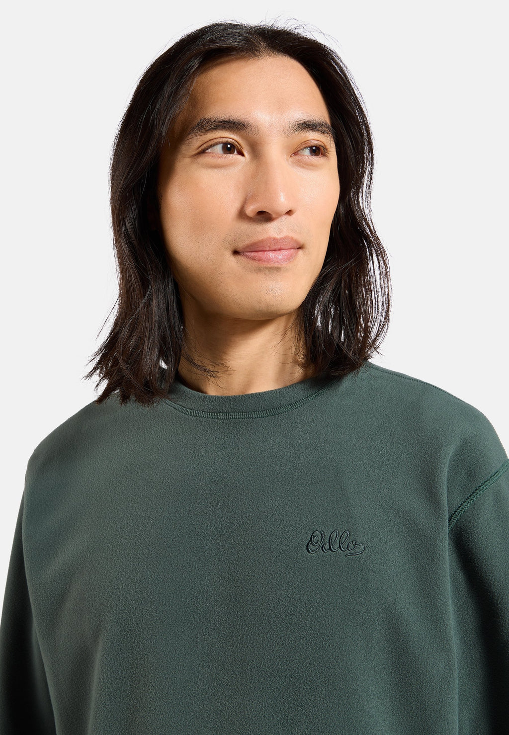 The Essentials classic fleece crewneck multisport mid layer