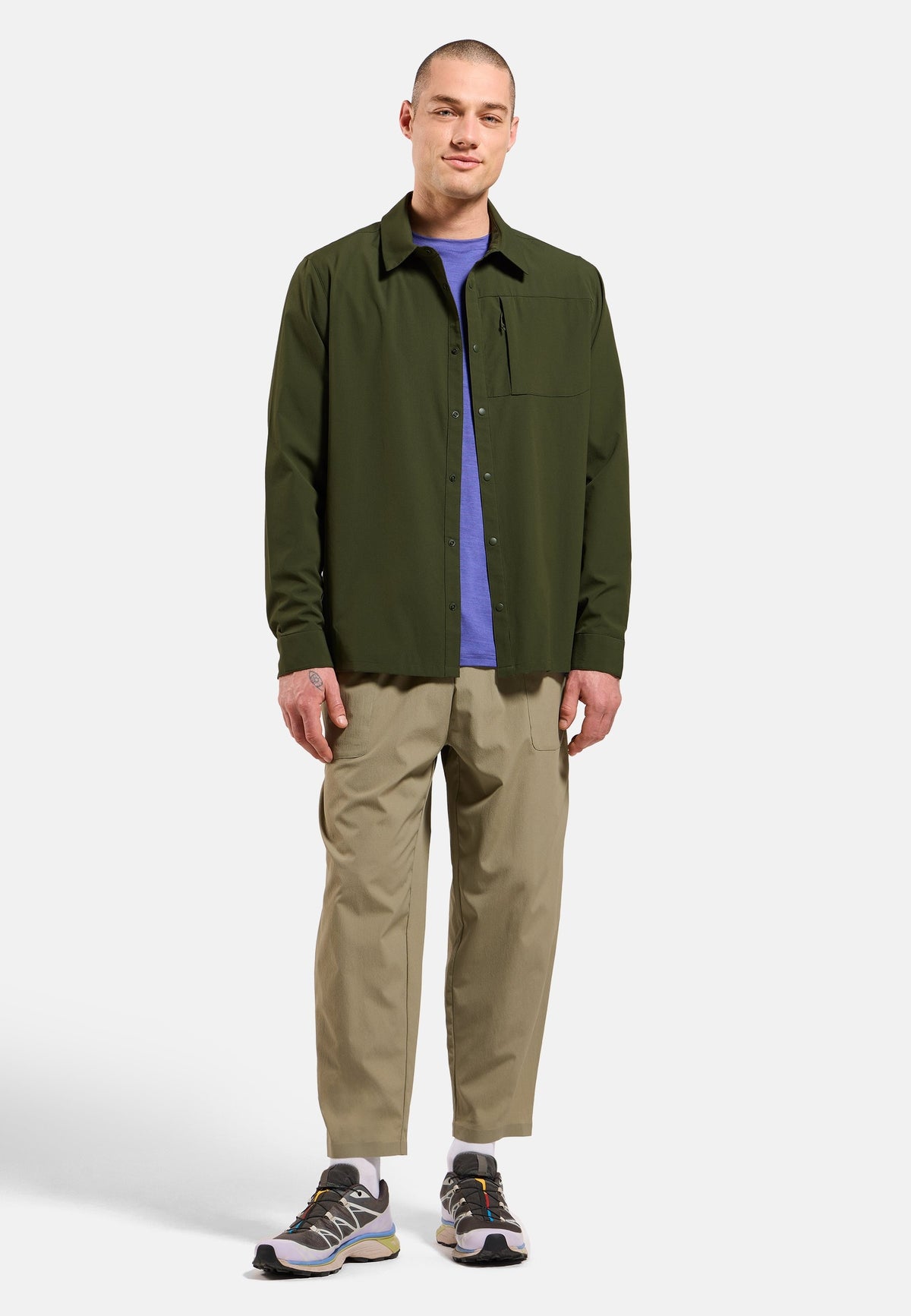The Essentials long-sleeve hiking shirt